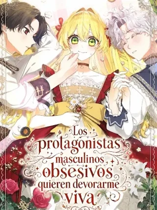 Portada de Los protagonistas masculinos obsesivos quieren devorarme viva - Manhwa sin censura - ToonDeseo