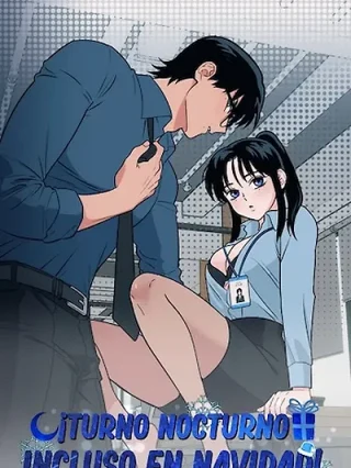 Portada de ¡Turno nocturno incluso en Navidad! - Manhwa sin censura - ToonDeseo