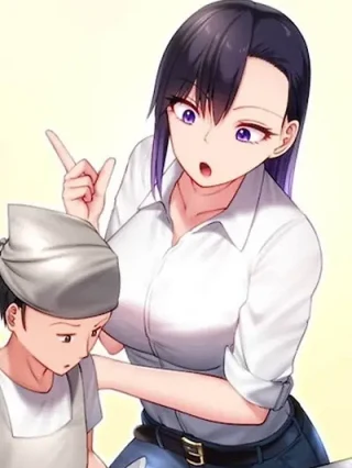 Portada de La bruja: Lecciones de la mano del hombre que ella crió - Manhwa sin censura - ToonDeseo