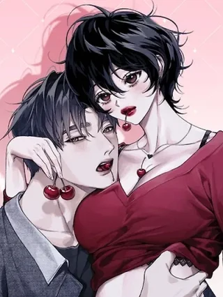 Portada de Nadando entre cerezas - Manhwa sin censura - ToonDeseo