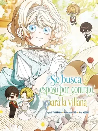 Portada de Se busca esposo por contrato para la villana - Manhwa sin censura - ToonDeseo