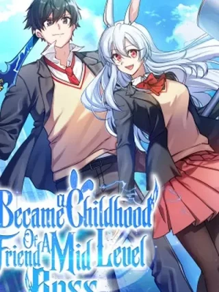 Portada de Me convertí en amigo de la infancia de un jefe de nivel medio - Manhwa sin censura - ToonDeseo