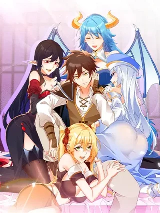 Portada de Con diosas como esposas, soy invencible en el juego en línea. - Manhwa sin censura - ToonDeseo