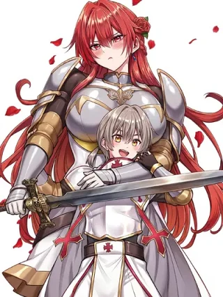 Portada de El príncipe abandonado atiende a una soldado enemiga en primera línea, pero resulta ser la séptima princesa. (Suterare Ouji ga Saizensen de Tekikoku no Heishi wo Chiryou Shitara Jitsu wa Dainana Oujo datta Ken) - Manhwa sin censura - ToonDeseo
